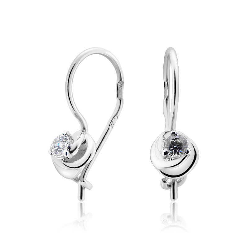 

Серьги из серебра с фианитом ЮВЕЛИР КАРАТ 2128501/9, 2128501/9