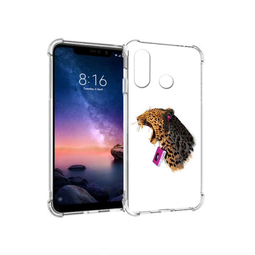 

Чехол MyPads Tocco для Xiaomi Redmi Note 6 MP3 (PT118671.310.19), Прозрачный, Tocco