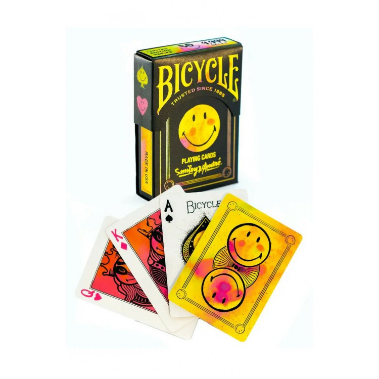

Игральные карты Bicycle Smiley Andre / Улыбка Андре