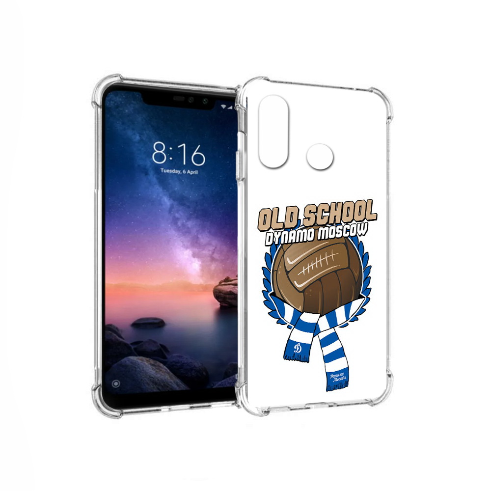 

Чехол MyPads Tocco для Xiaomi Redmi Note 6 ФК Динамо олд скул (PT118671.310.176), Прозрачный, Tocco