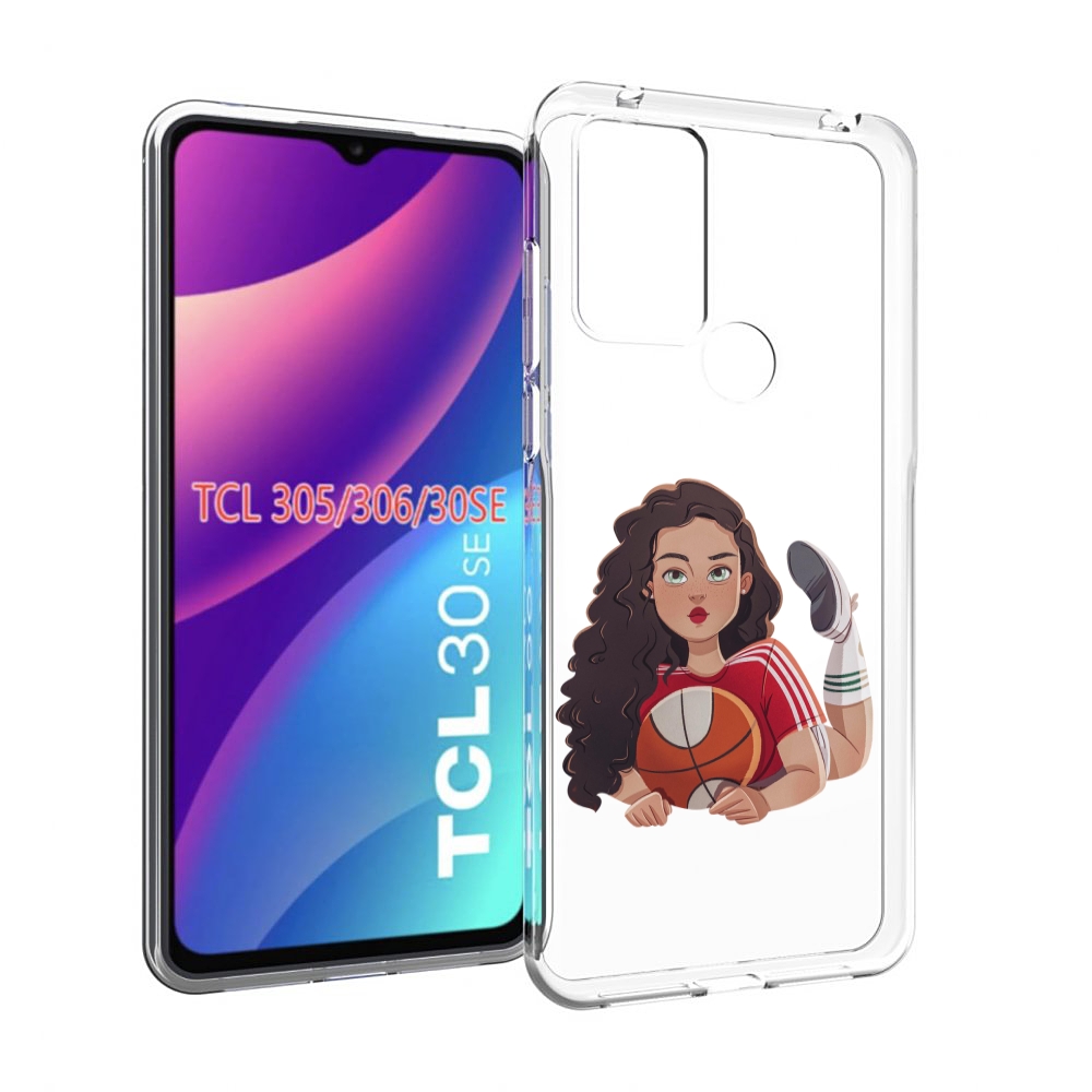 

Чехол MyPads Баскетболитска-в-гольфах женский для TCL 30SE/305/306/30E, Tocco