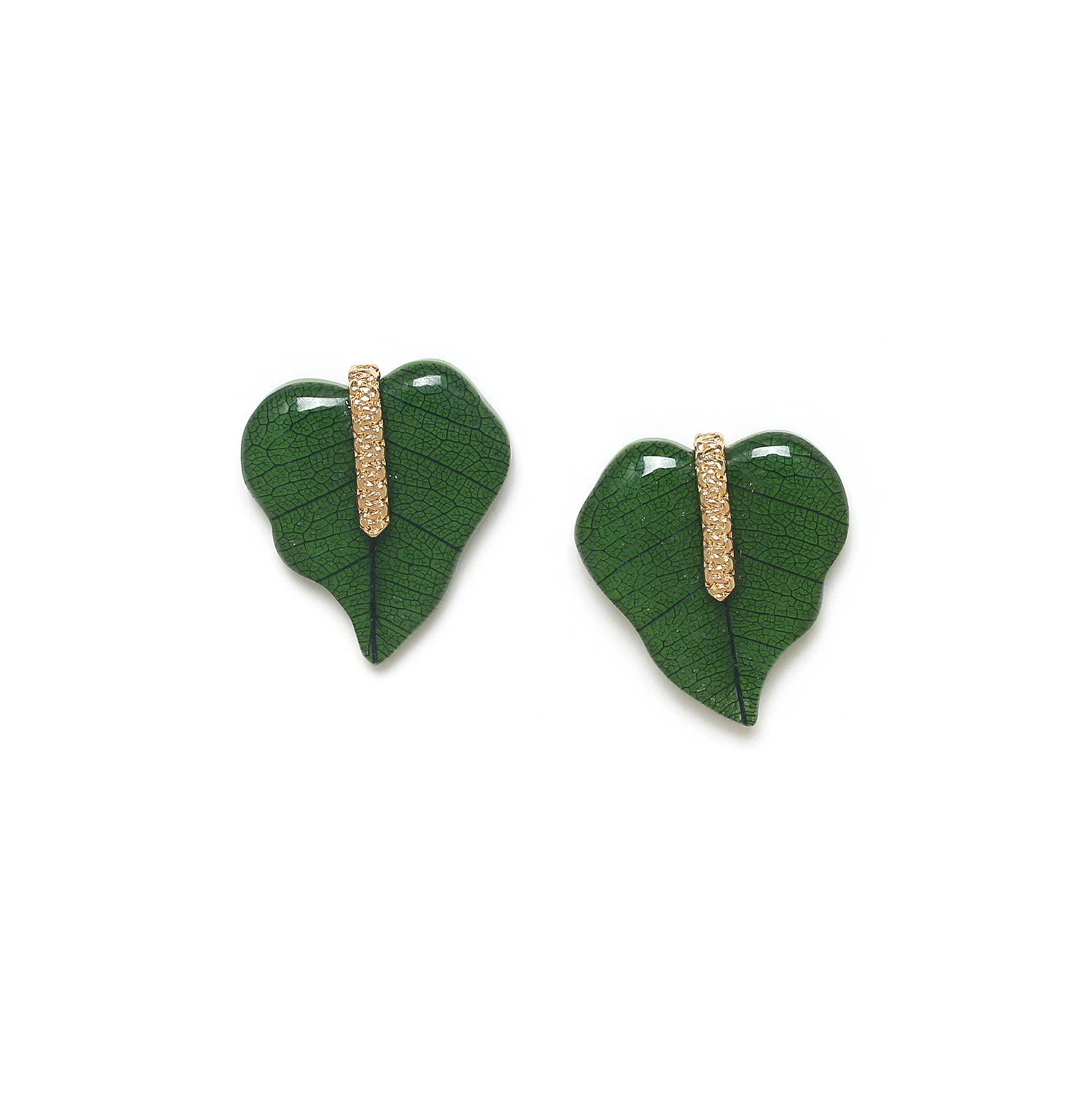 

Серьги пусеты из бижутерного сплава Nature Bijoux NB24.2-12-79545, акрил/смола, NB24.2-12-79545