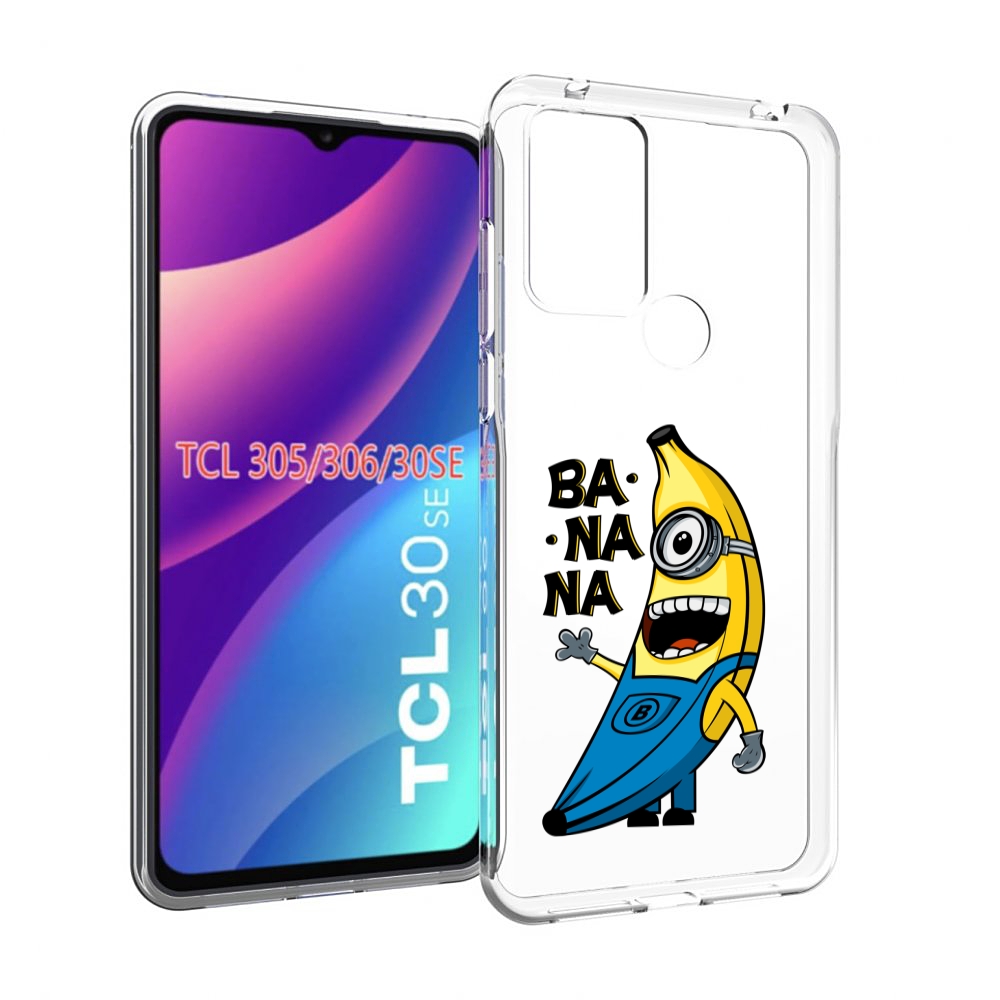 

Чехол MyPads Банана-миньон для TCL 30SE/305/306/30E, Tocco