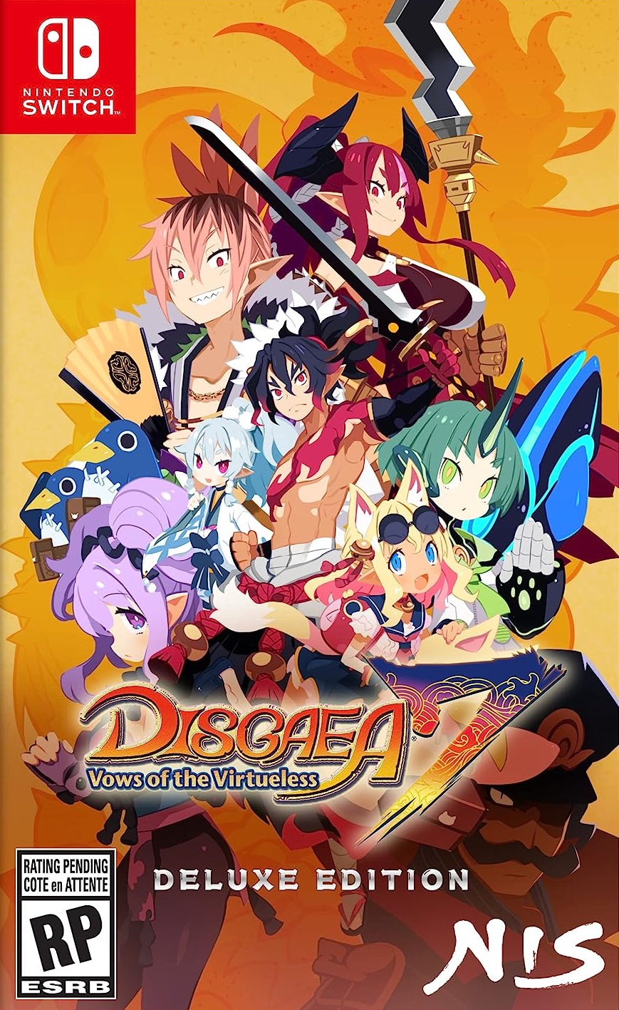 Игра Disgaea 7 Vows of the Virtueless Deluxe Edition (NS, полностью на иностранном языке)