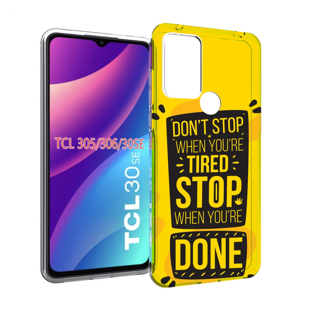 

Чехол MyPads yellow-done для TCL 30SE/305/306/30E, Tocco
