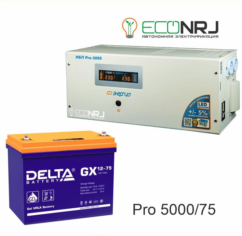Энергия PRO-5000 + Delta GX 1275