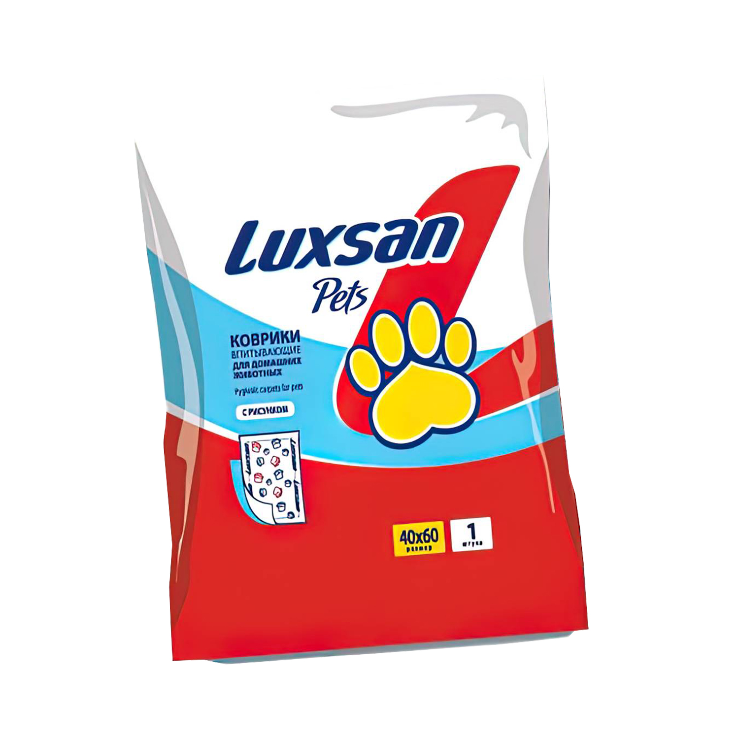Коврики для животных Luxsan Premium впитывающие, 40х60, 1 шт