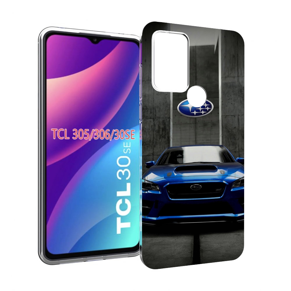 Чехол MyPads subaru субару 1 мужской для TCL 30SE / TCL 305 / TCL 306 / TCL 30E