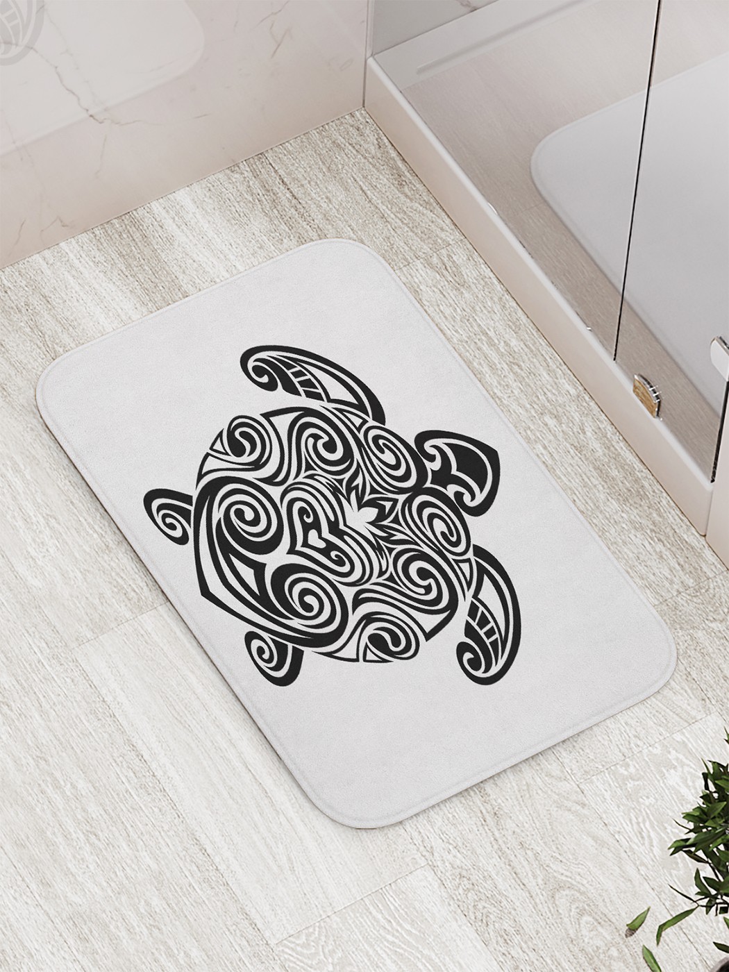 

Коврик противоскользящий для ванной, сауны, бассейна, 77х52 см bath_64707 JoyArty