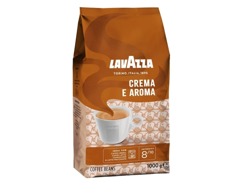 

Кофе в зернах Lavazza Crema e Aroma арабика робуста, 6 шт по 1 кг, NewLavazzaCrama_1кг_6шт