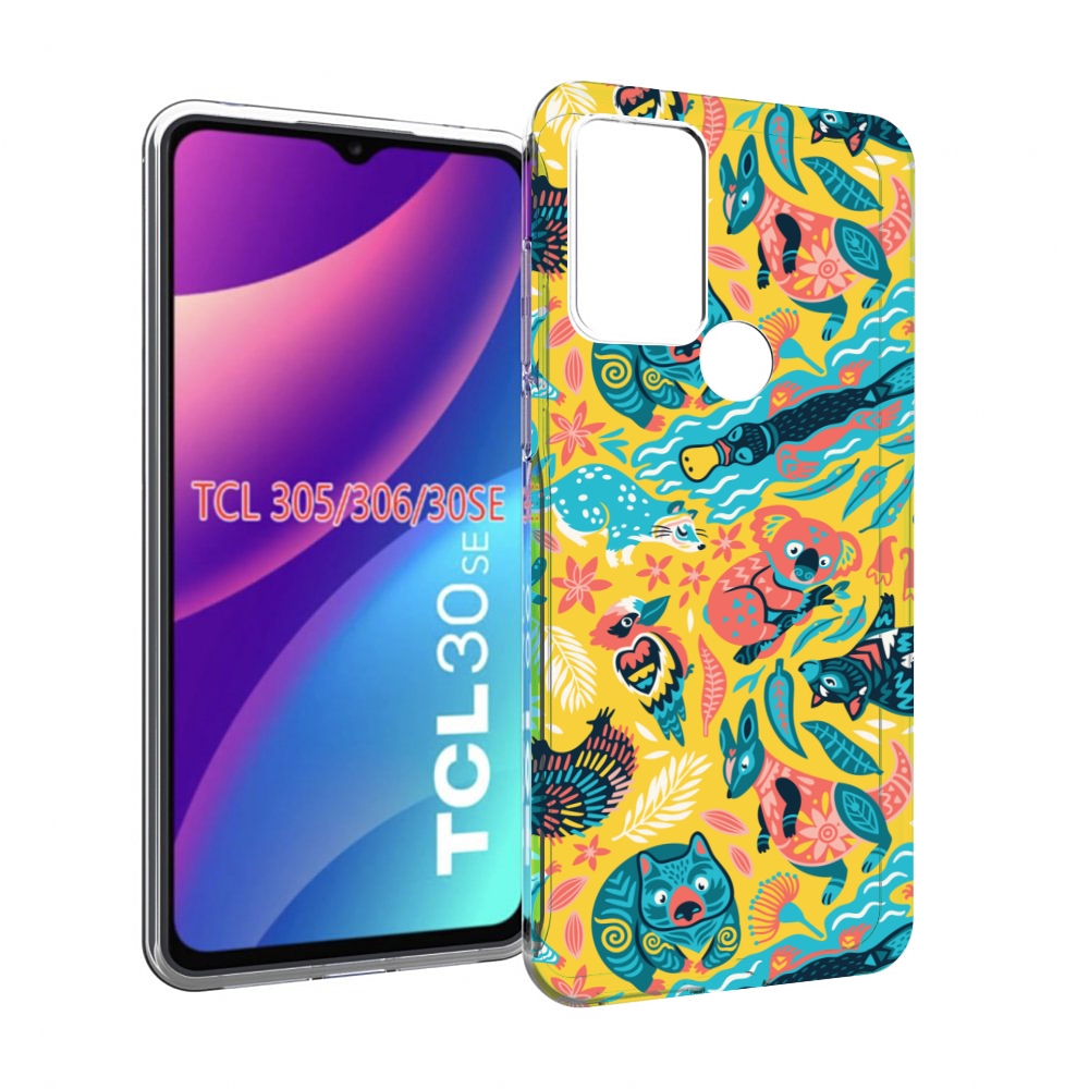 

Чехол MyPads seamless-pattern для TCL 30SE / TCL 305 / TCL 306 / TCL 30E, Tocco