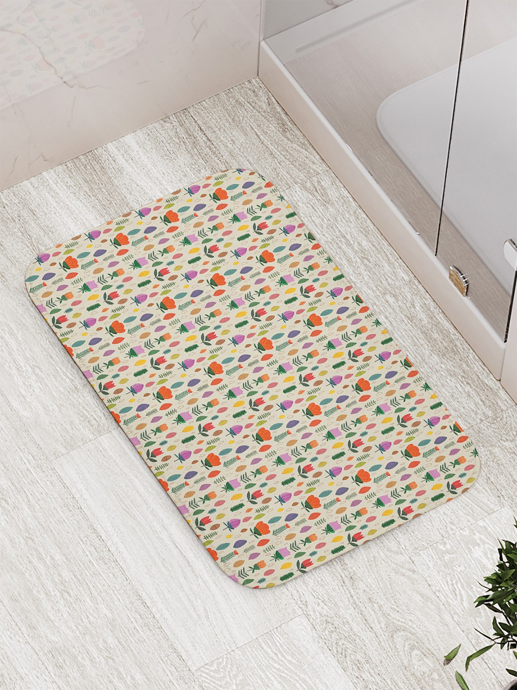 

Коврик противоскользящий для ванной, сауны, бассейна, 77х52 см bath_64698 JoyArty