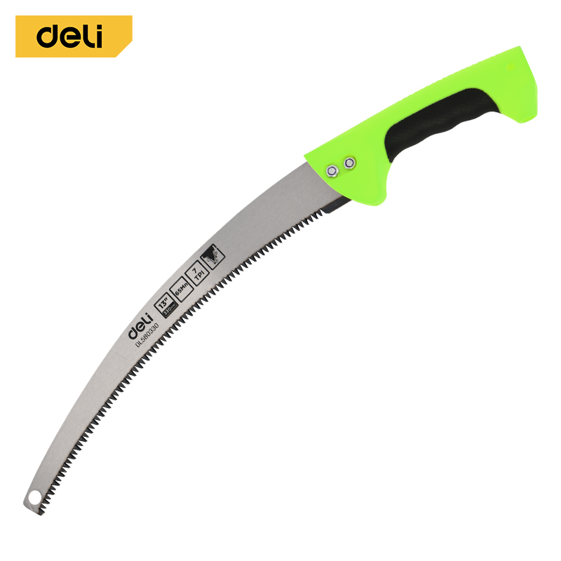 садовая пила с ножнами deli dl580927 Садовая ножовка Deli Tools  DL580330