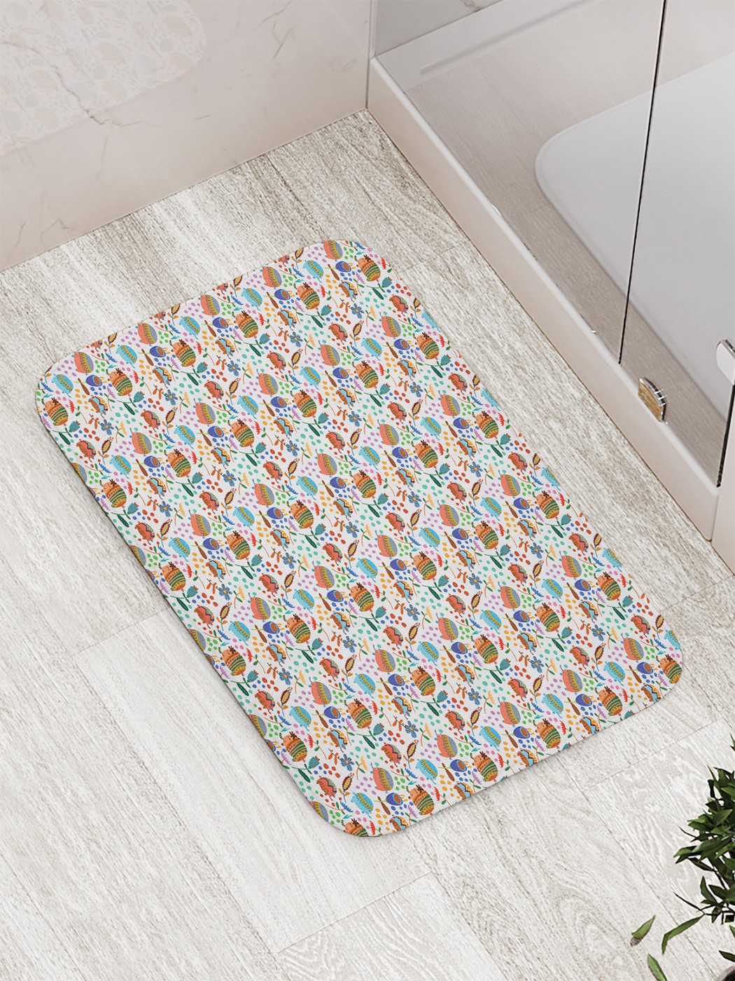 

Коврик противоскользящий для ванной, сауны, бассейна, 77х52 см bath_64692 JoyArty