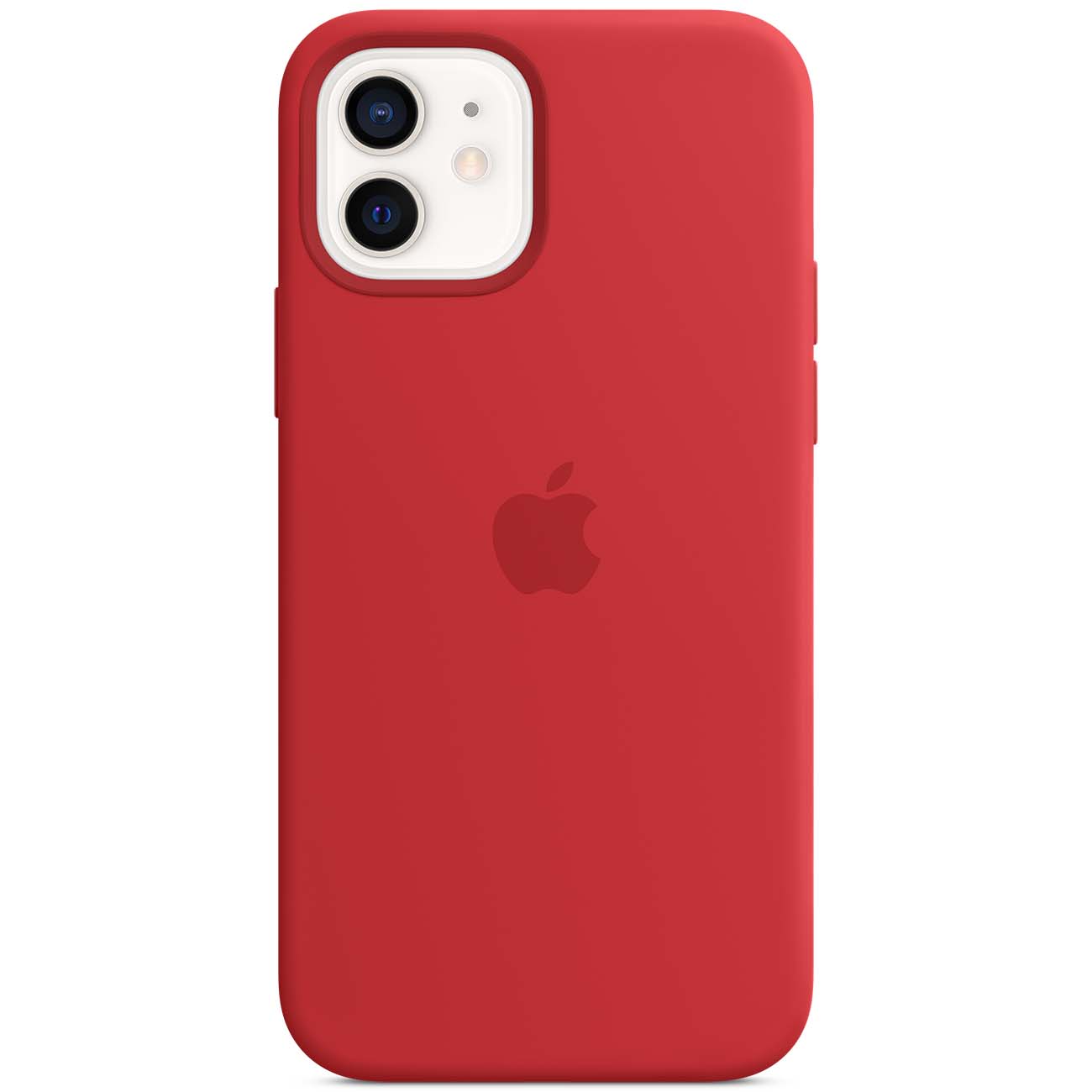 фото Чехол для apple iphone 12 silicone case (красный) storex24