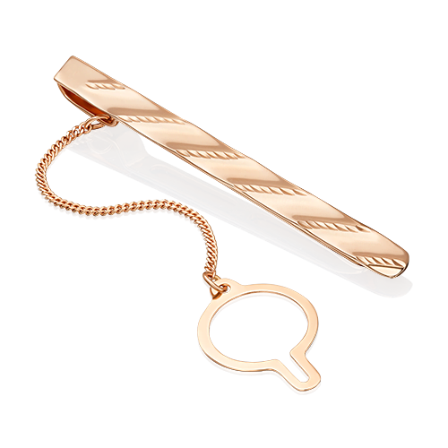 Зажим для галстука мужской PLATINA jewelry 09-0032-00-000-1110-04