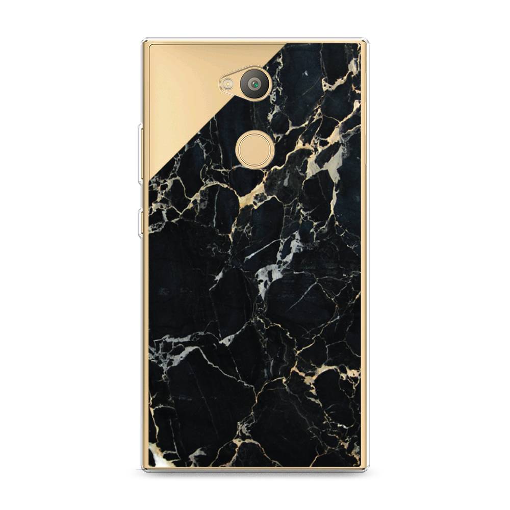 

Чехол Awog на Sony Xperia L2 "Черный мрамор уголок", Разноцветный, 53450-3