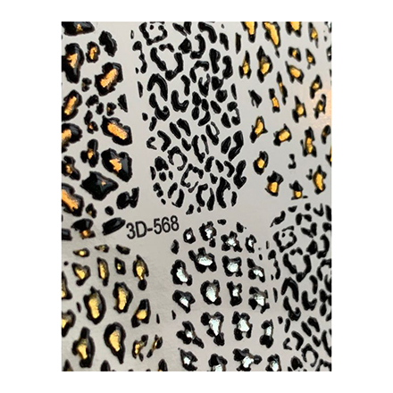 Купить 3D-слайдер Anna Tkacheva, Crystal №568 «Леопард. Шкура»