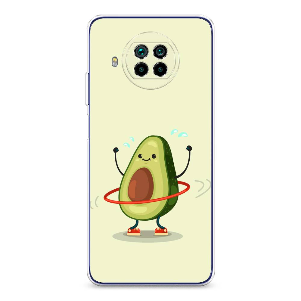 

Чехол Awog на Xiaomi Mi 10T Lite "Авокадо с обручем", Разноцветный, 39150-10
