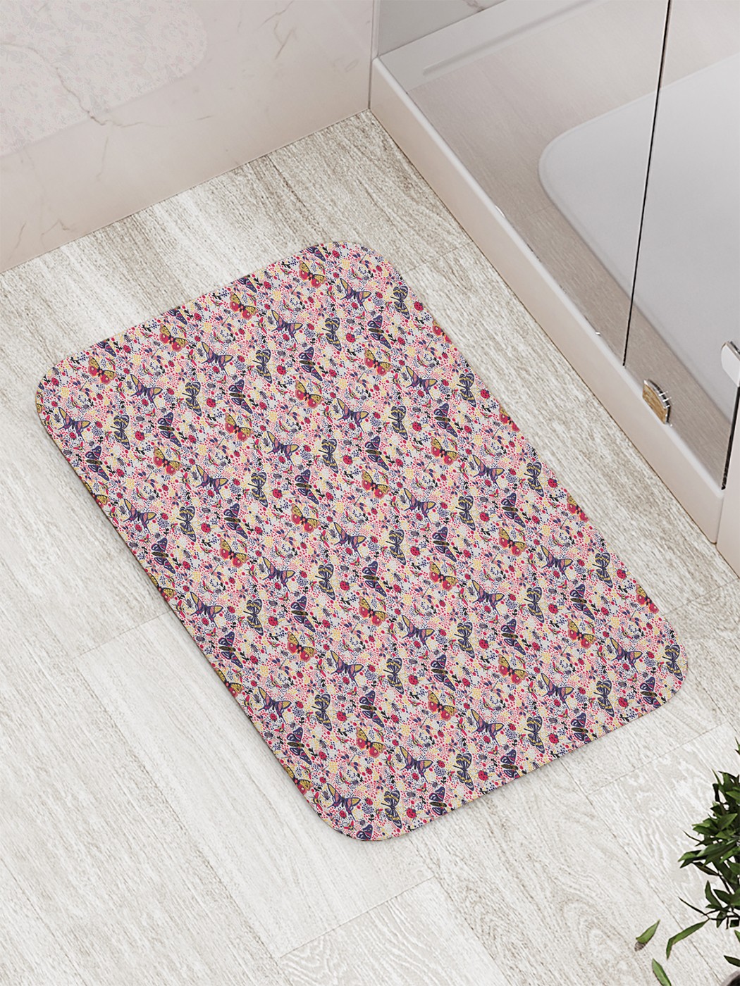 

Коврик противоскользящий для ванной, сауны, бассейна, 77х52 см bath_64667 JoyArty