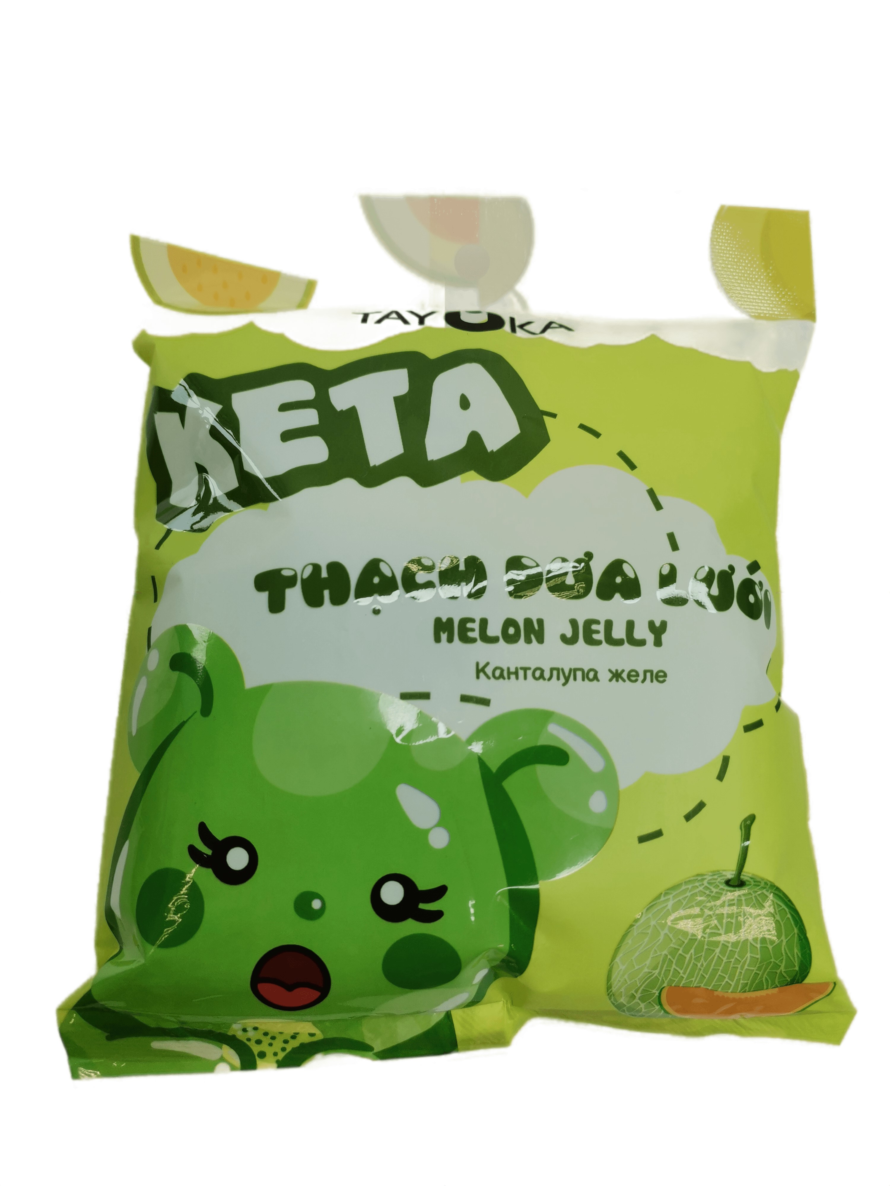 Желе КЕТА фруктовое в пакетиках, вкус Дыня, 100 г