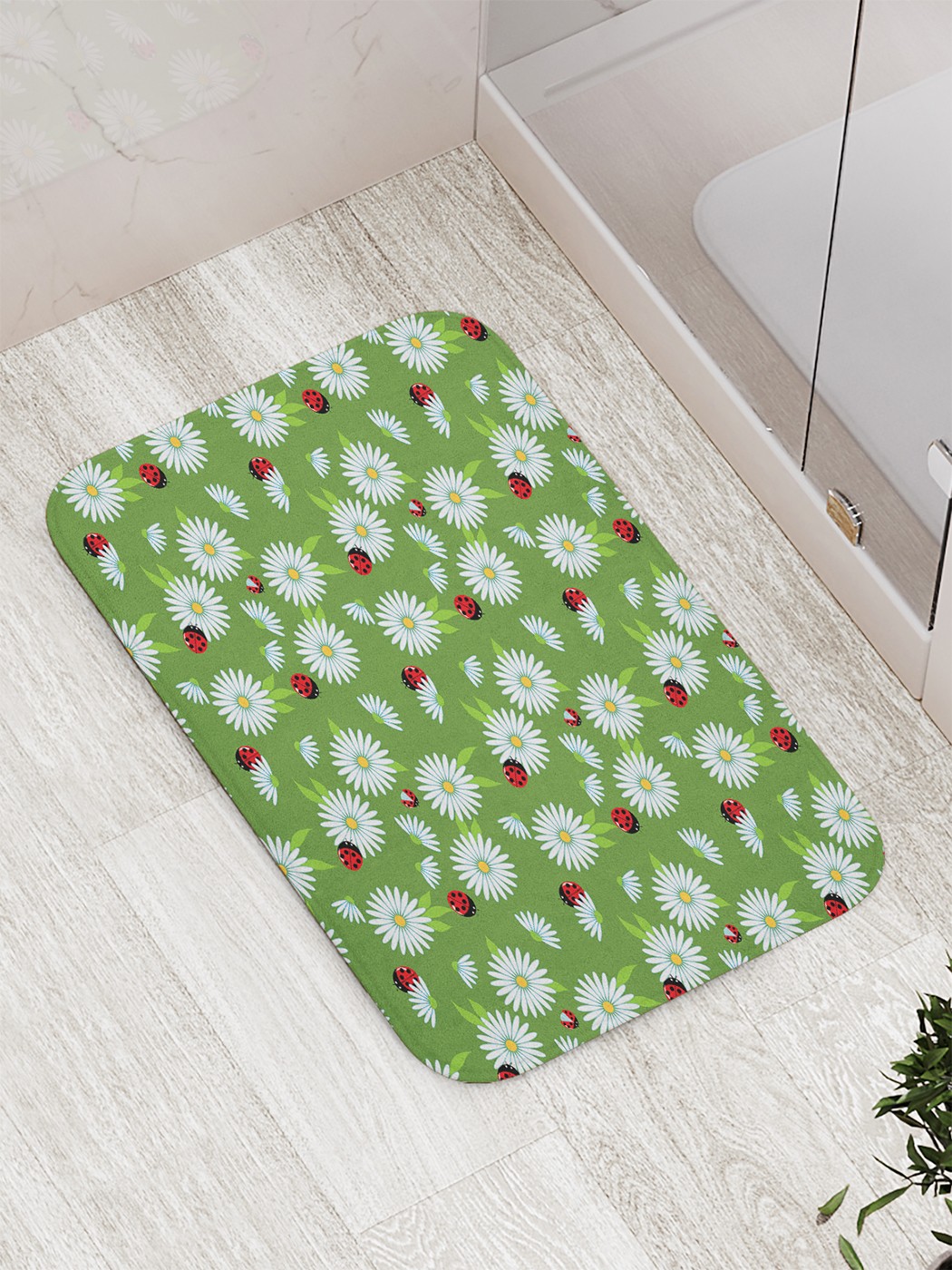 

Коврик противоскользящий для ванной, сауны, бассейна, 77х52 см bath_64665 JoyArty