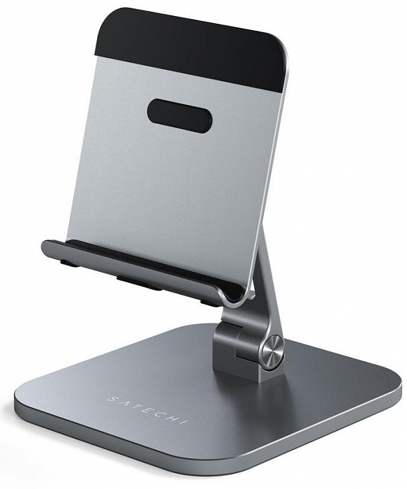 фото Держатель satechi aluminum desktop stand для ipad pro space gray (st-adsim)