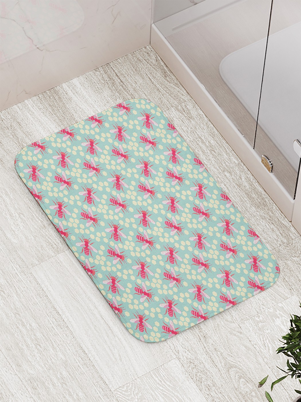 

Коврик противоскользящий для ванной, сауны, бассейна, 77х52 см bath_64662 JoyArty