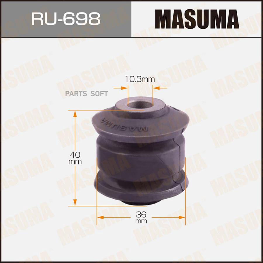 

Сайлентблок MASUMA HONDA/ JAZZ, INSIGHT