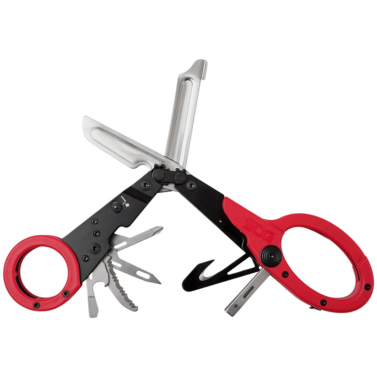 

Мультитул SOG ParaShears, красный, 11 опций, ParaShears