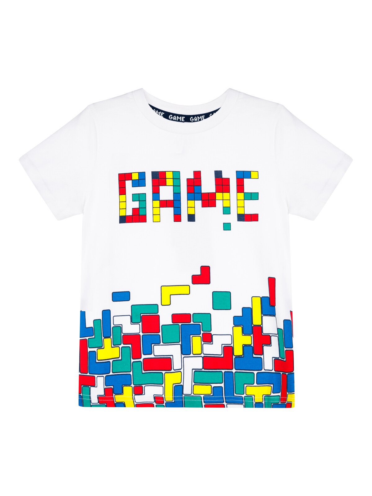 

Футболка детская PlayToday 12412908, белый; разноцветный, 110, 12412908