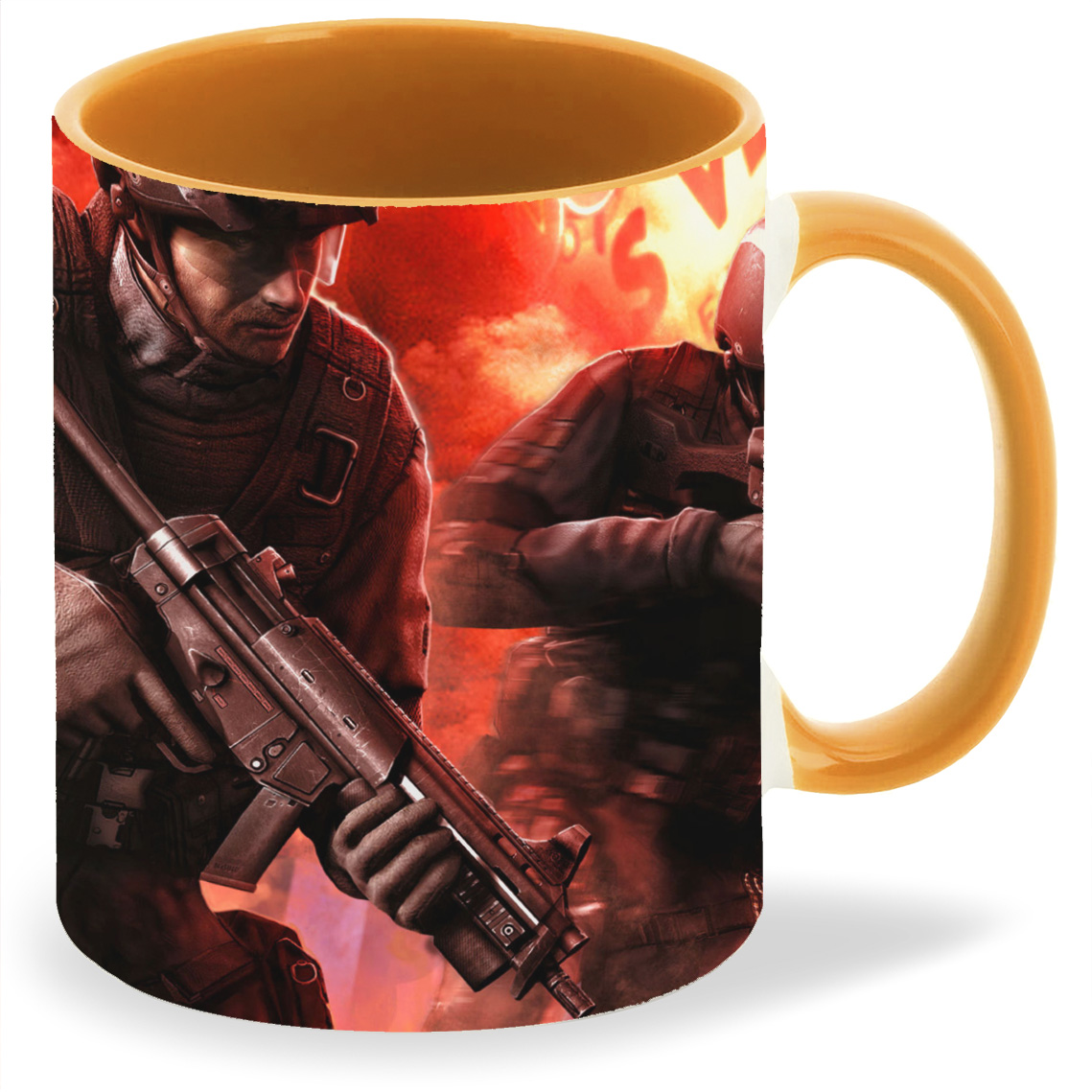

Кружка CoolPodarok Rainbow Six Vegas Дымовые шашки и солдаты, Rainbow Six Vegas Дымовые шашки и солдаты