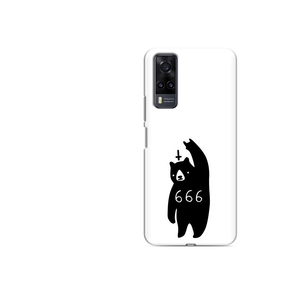 

Чехол MyPads Tocco для Vivo Y31 медведь 666 (PT157735.439.462), Прозрачный, Tocco