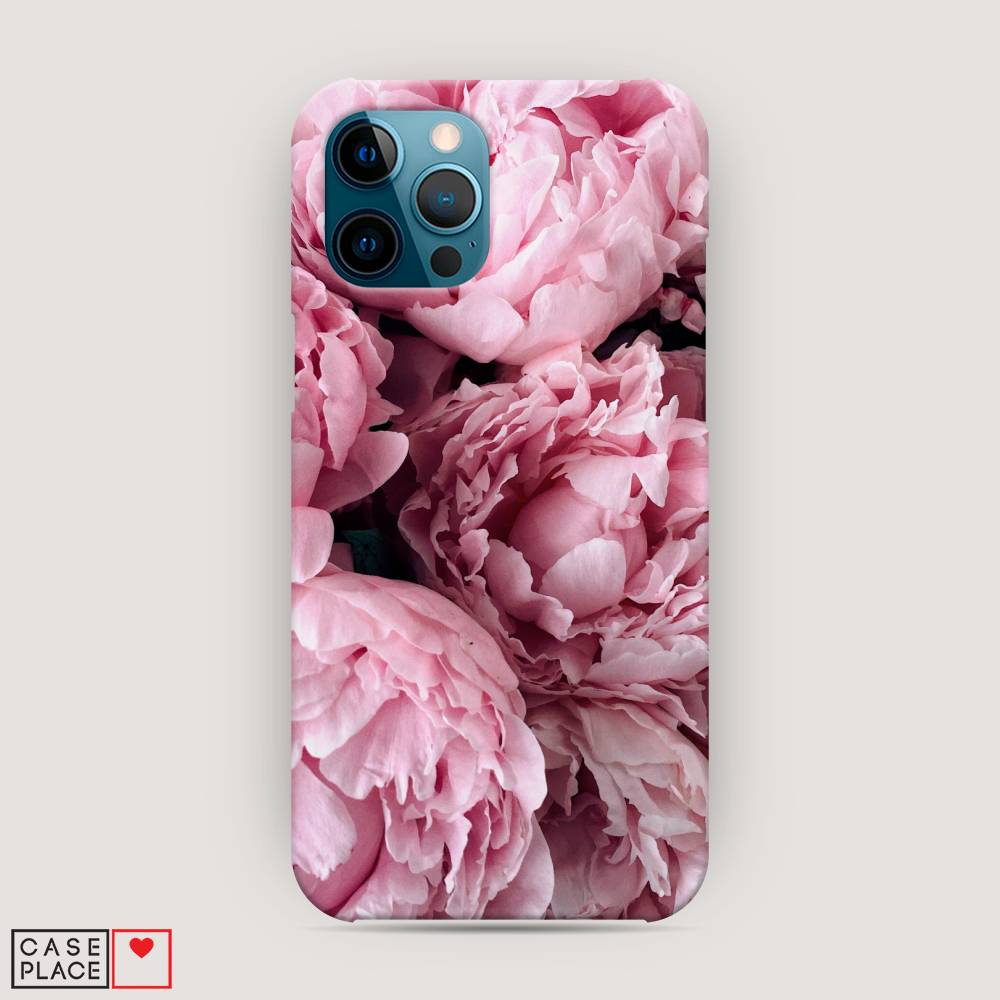 

Пластиковый чехол "Нежные пионы" на Apple iPhone 12 Pro Max, 12720-6