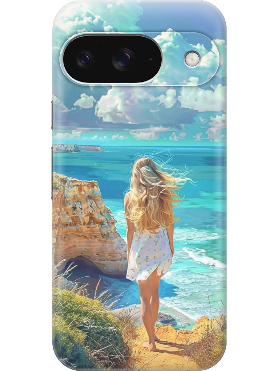 

Силиконовый чехол на Google Pixel 9 с принтом "Безкрайнее море", Прозрачный;белый;голубой;желтый, 784809741