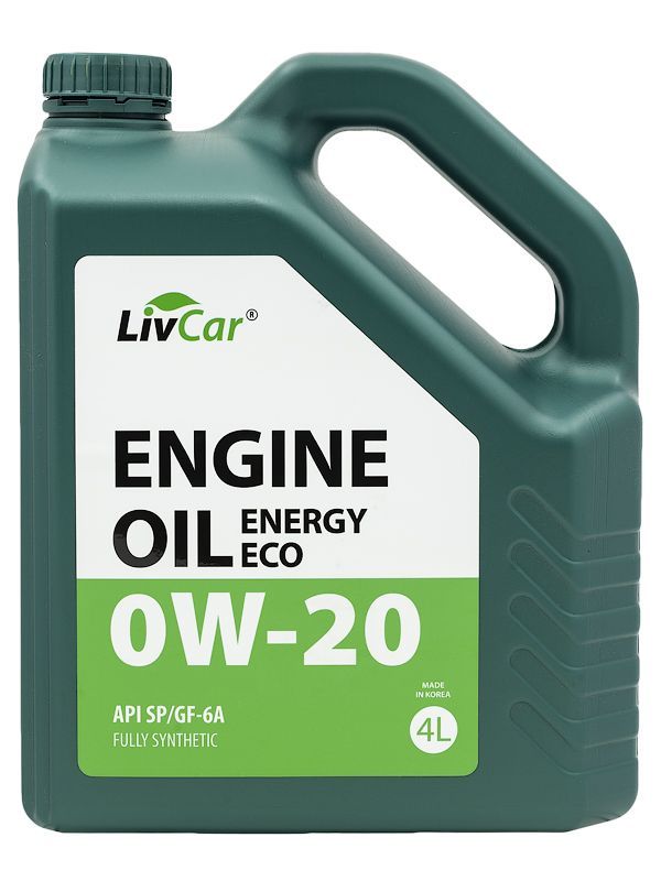 Моторное масло LivCar Engine Oil ENERGY ECO 0W20 API SP/GF-6A 4л