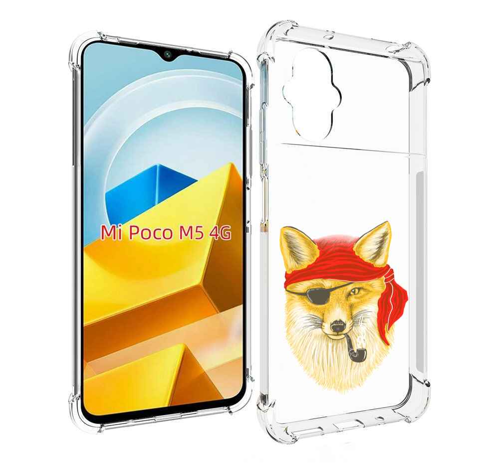 

Чехол MyPads Tocco для Xiaomi M5 лиса-пират, Прозрачный, Tocco