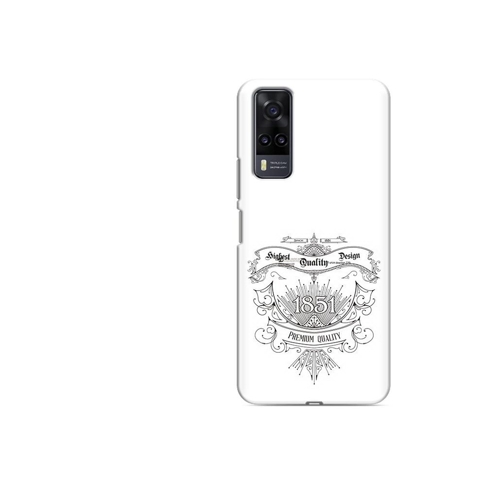 

Чехол MyPads Tocco для Vivo Y31 логотип 1851 год (PT157735.439.444), Прозрачный, Tocco