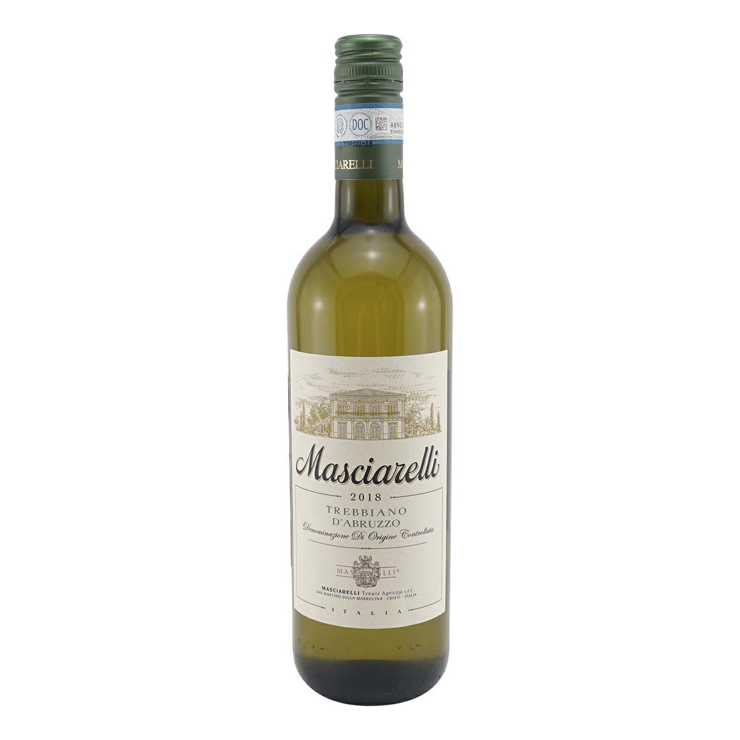 

Вино Masciarelli Trebbiano d'Abruzzo белое сухое 12,5% 0,75 л