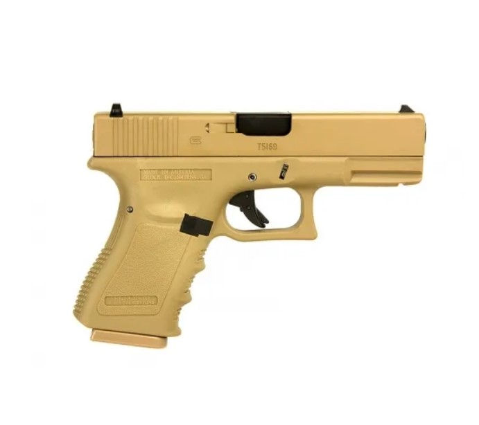

Пистолет East Crane Glock 19 Gen 3 DE (EC-1301-DE), Бежевый, East Crane