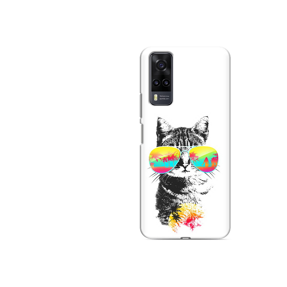

Чехол MyPads Tocco для Vivo Y31 крутой кот (PT157735.439.425), Прозрачный, Tocco