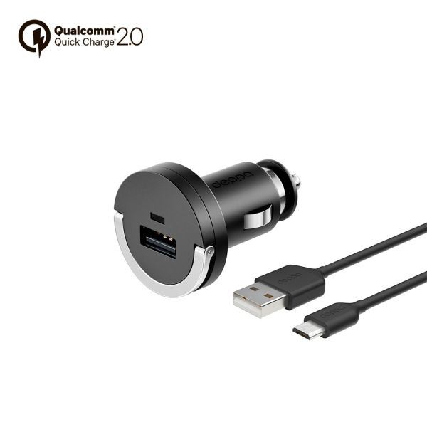 Зарядное устройство BB Car Charger + кабель USB - Micro USB (0101BB-002-001) Black
