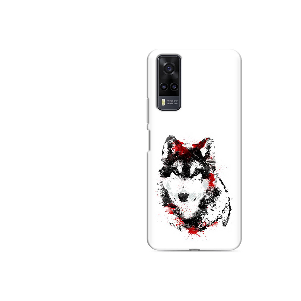 

Чехол MyPads Tocco для Vivo Y31 кровавый волк (PT157735.439.416), Прозрачный, Tocco