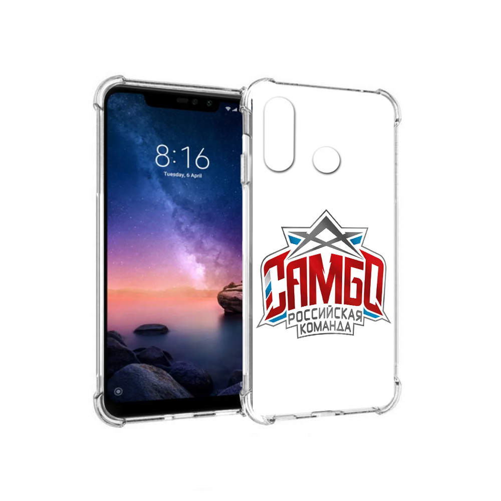 

Чехол MyPads Tocco для Xiaomi Redmi Note 6 Самбо (PT118671.310.154), Прозрачный, Tocco