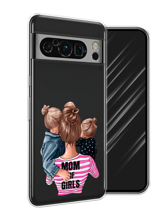 

Чехол Awog на Google Pixel 8 Pro "Mom of Girls", Разноцветный, 271650-6