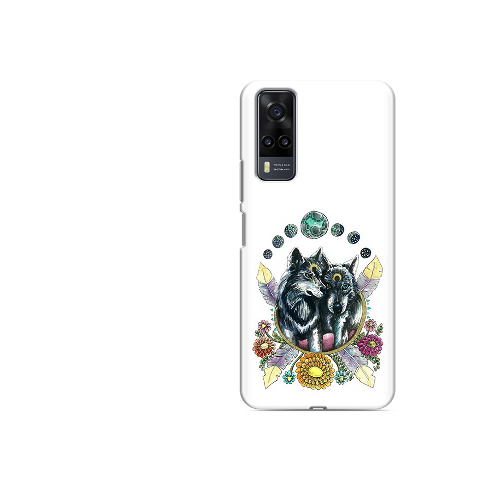 

Чехол MyPads Tocco для Vivo Y31 красивые волки абстракция (PT157735.439.408), Прозрачный, Tocco