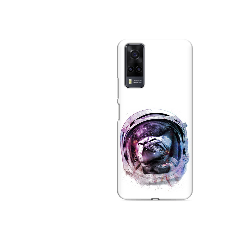 

Чехол MyPads Tocco для Vivo Y31 кот в шлеме (PT157735.439.396), Прозрачный, Tocco