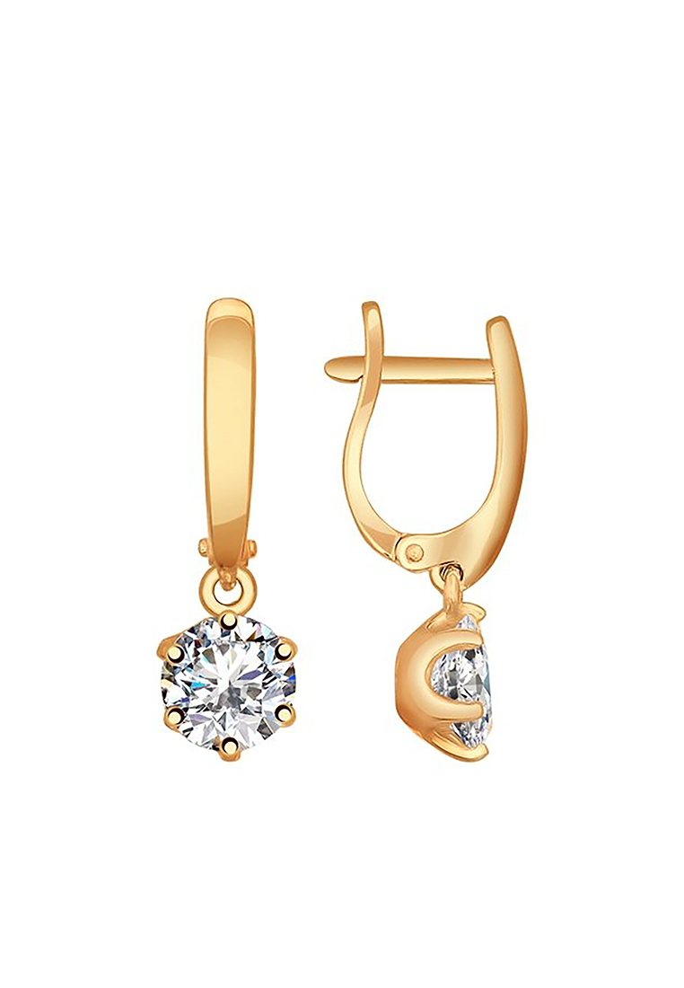 

Серьги из серебра с фианитом SOKOLOV 93020649, 93020649_k