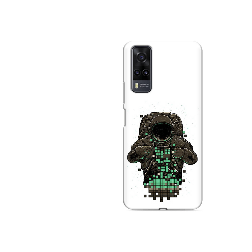 

Чехол MyPads Tocco для Vivo Y31 космонавт с пикселями (PT157735.439.394), Прозрачный, Tocco