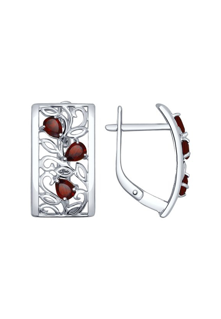 

Серьги из серебра с гранатом SOKOLOV 92021531, 92021531_k